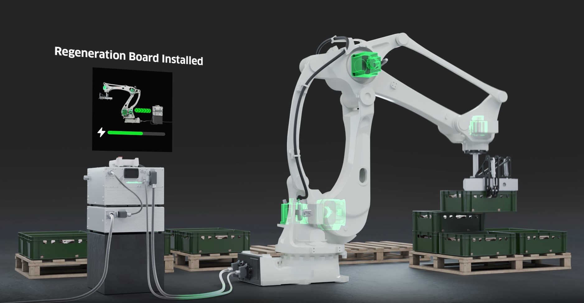 KAWASAKI ROBOTICS. Función de regeneración de energía KERS
