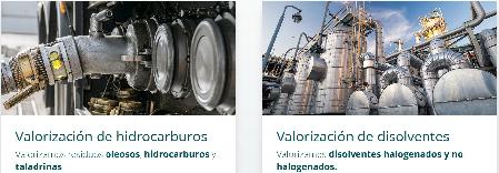 Recuperación y regeneración de disolventes, aceites y plásticos.
