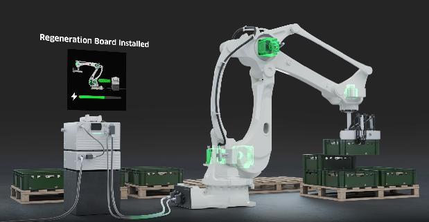 KAWASAKI ROBOTICS. Función de regeneración de energía KERS