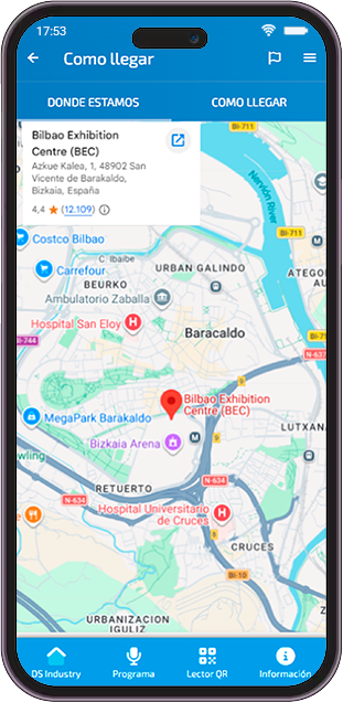 mapa app ds